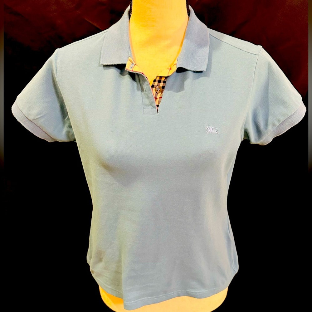 Burberry London Blue Top; Size XL